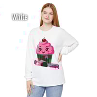 Image 12 of 'Too Sweet To Behave Like This' Cupcake Long Sleeve Tee