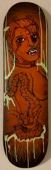 Image 1 of Demon Lady Skate Deck