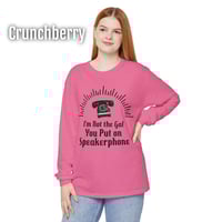 Image 4 of Speakerphone Gal Long Sleeve Tee