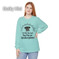 Image 8 of Speakerphone Gal Long Sleeve Tee