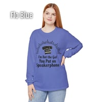 Image 10 of Speakerphone Gal Long Sleeve Tee