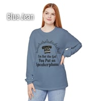 Image 6 of Speakerphone Gal Long Sleeve Tee