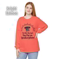Image 7 of Speakerphone Gal Long Sleeve Tee