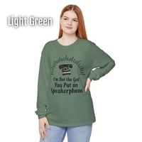 Image 11 of Speakerphone Gal Long Sleeve Tee