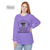 Image 14 of Speakerphone Gal Long Sleeve Tee