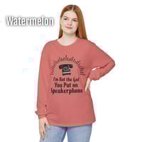 Image 15 of Speakerphone Gal Long Sleeve Tee