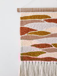 Image 2 of Woven Wall Hanging - Abstract, Boho, Minimalistic (medium).