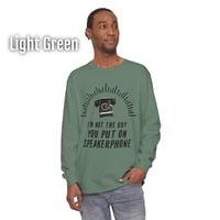 Image 3 of Speakerphone Guy Long Sleeve Tee 