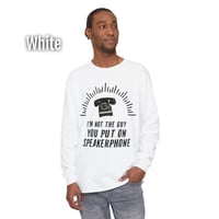 Image 6 of Speakerphone Guy Long Sleeve Tee 