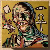 Image 1 of The Mummy. 6x6 inch 