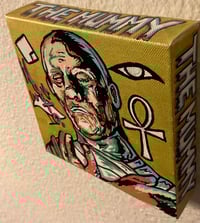 Image 4 of The Mummy. 6x6 inch 