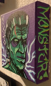 Image 3 of Frankenstein’s Monster. 6x6 inch 