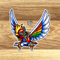 Image 2 of Kirby Super Star: Dyna Blade Magnet Set (39 Pieces)