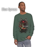 Image 2 of 'Red Inside - Overrun Hospital' Long Sleeve Tee