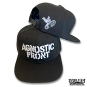 Image of AGNOSTIC FRONT "Boots Logo" Embroidered Cap