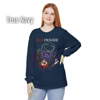 Image 12 of 'Red Inside - Bloody Stethoscope' Long Sleeve Tee 