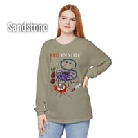 Image 14 of 'Red Inside - Bloody Stethoscope' Long Sleeve Tee 