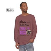 Image 5 of Spare the Dogs (Pug) Long Sleeve Tee 