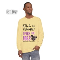 Image 6 of Spare the Dogs (Pug) Long Sleeve Tee 