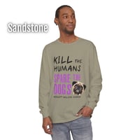 Image 12 of Spare the Dogs (Pug) Long Sleeve Tee 