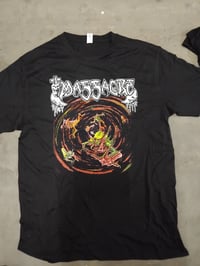 Image 3 of MASSACRE - USA - FROM BEYOND / AUSTRALIA 2025 TOUR TSHIRT  LAST PRINTS 