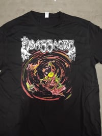 Image 4 of MASSACRE - USA - FROM BEYOND / AUSTRALIA 2025 TOUR TSHIRT  LAST PRINTS 