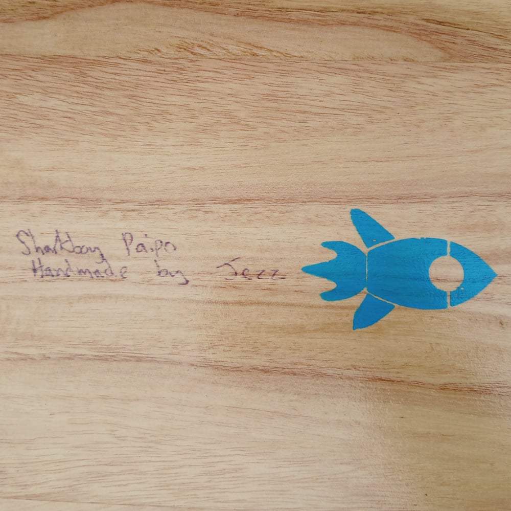 Sharkboy Rocket - Paulownia Wood - Paipo Bellyboard