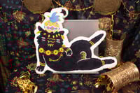 Image 1 of 【FREE!】 "Come, my servant — pet your emperor now."Badcat Embroidery Hand Towel