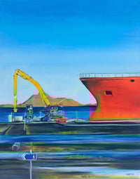 Image 3 of Primary Colours, Leith, January, limited edition giclée print