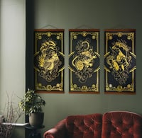 Image 5 of Chinese Zodiac Gold Foil Prints - All animals