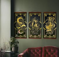 Image 6 of Chinese Zodiac Gold Foil Prints - All animals