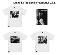 Image 1 of 【Silkscreen Edition】Limited 3-Tee Bundle + Exclusive ZINE (Silkscreen First Pressing)