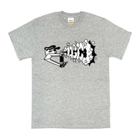 Image 1 of MAGICO X MAX SOLCA - "Spray" tee (sport GREY)