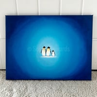 Original Penguin Painting 