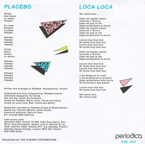 Whodamanny - Placebo / Loca Loca