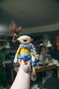 Image 4 of Rena - Wool Filled Waldorf Inspired Doll 