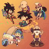 Image 1 of Dragon Ball Classic [Stickers Broken Glass Hologram]