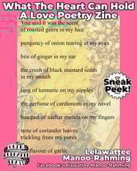 Image 5 of How Much The Heart Can Hold: A Love Poetry Zine