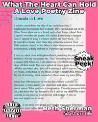 Image 7 of How Much The Heart Can Hold: A Love Poetry Zine