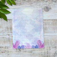 Image 2 of Crystals Sticky Notes • Notepads • Witchy Vibes • Memo pad • Stationery Set