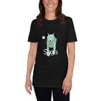 Image 5 of Saga Comics: Lying Cat • Short-Sleeve Unisex T-Shirt • Geek Tees • Comic Nerd • Sci-Fi