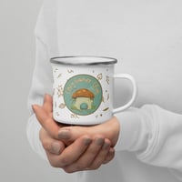 Image 2 of Cozy Gamer Club •  Enamel Mug • Gamer Gifts • Gifts for Her • Video Games • Cozy Gaming