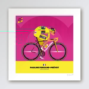 Pauline Ferrand-Prévot - 2025 Tour de France Femmes avec Zwift