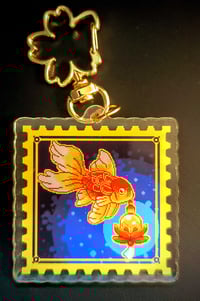 Image 4 of Animal Stamp Double sided Acrylic Charm
