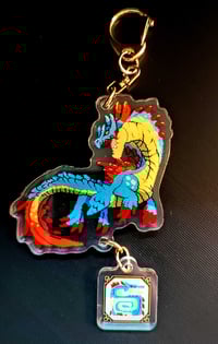 Lagiacrus Double Sided Connected Charm