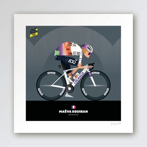 Maëva Squiban - 2025 Tour de France Femmes avec Zwift