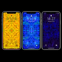 Image 2 of Chakra Spectrum: Digital Phone Background Set of 7