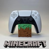 Image 1 of Minecraft Controller Holder PS5 PS4