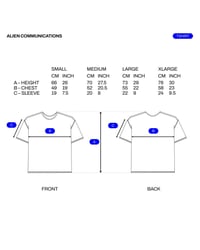 Image 5 of THE ALIENS COMMUNICATIONS TEE BY DEAD INSIDE