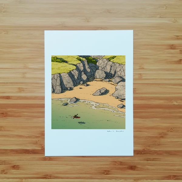Image of Hidden Cove - SIGNED PRINT